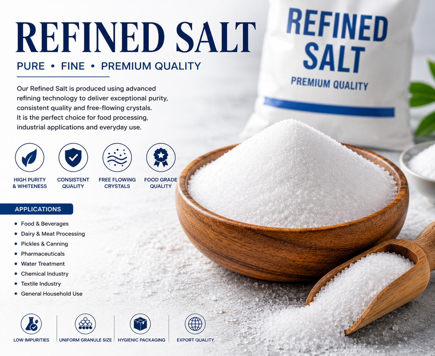 refined salt